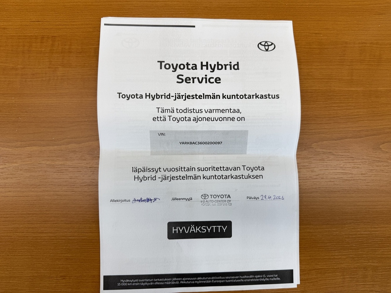 Toyota Yaris vaihtoauto