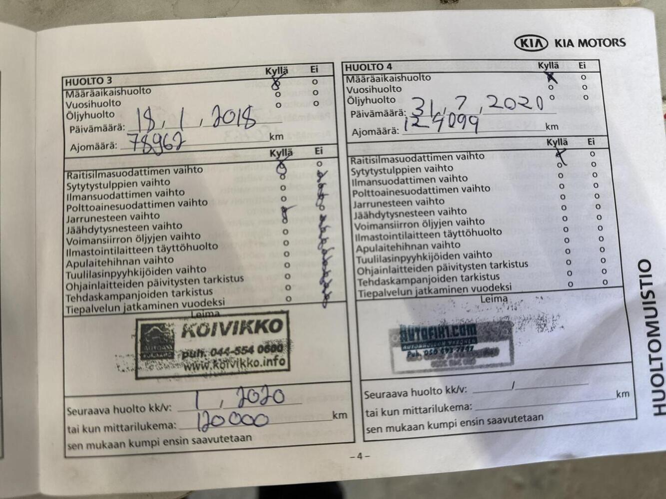 Kia Sportage vaihtoauto