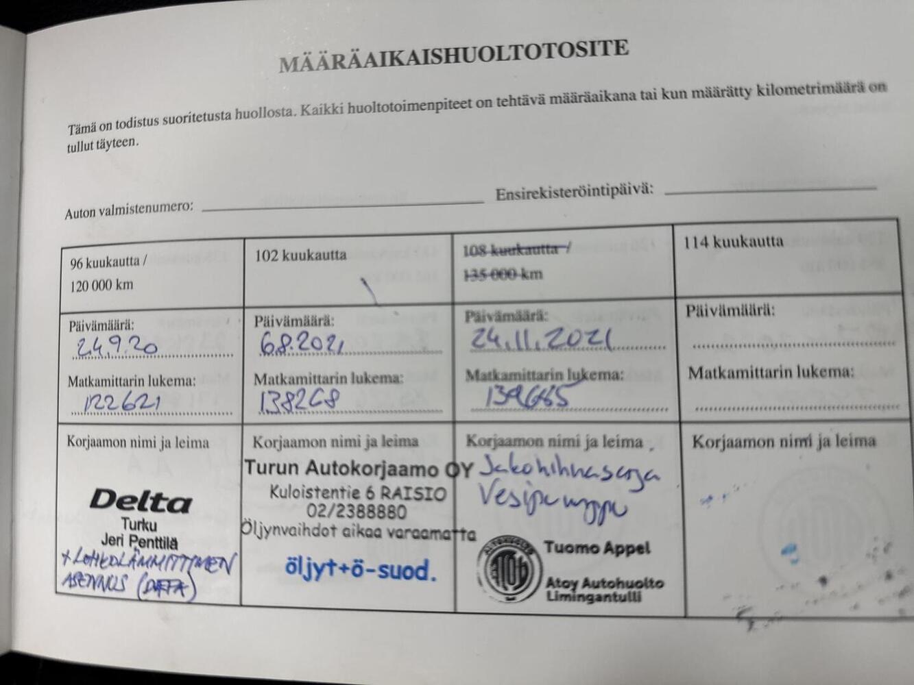 Subaru Outback vaihtoauto