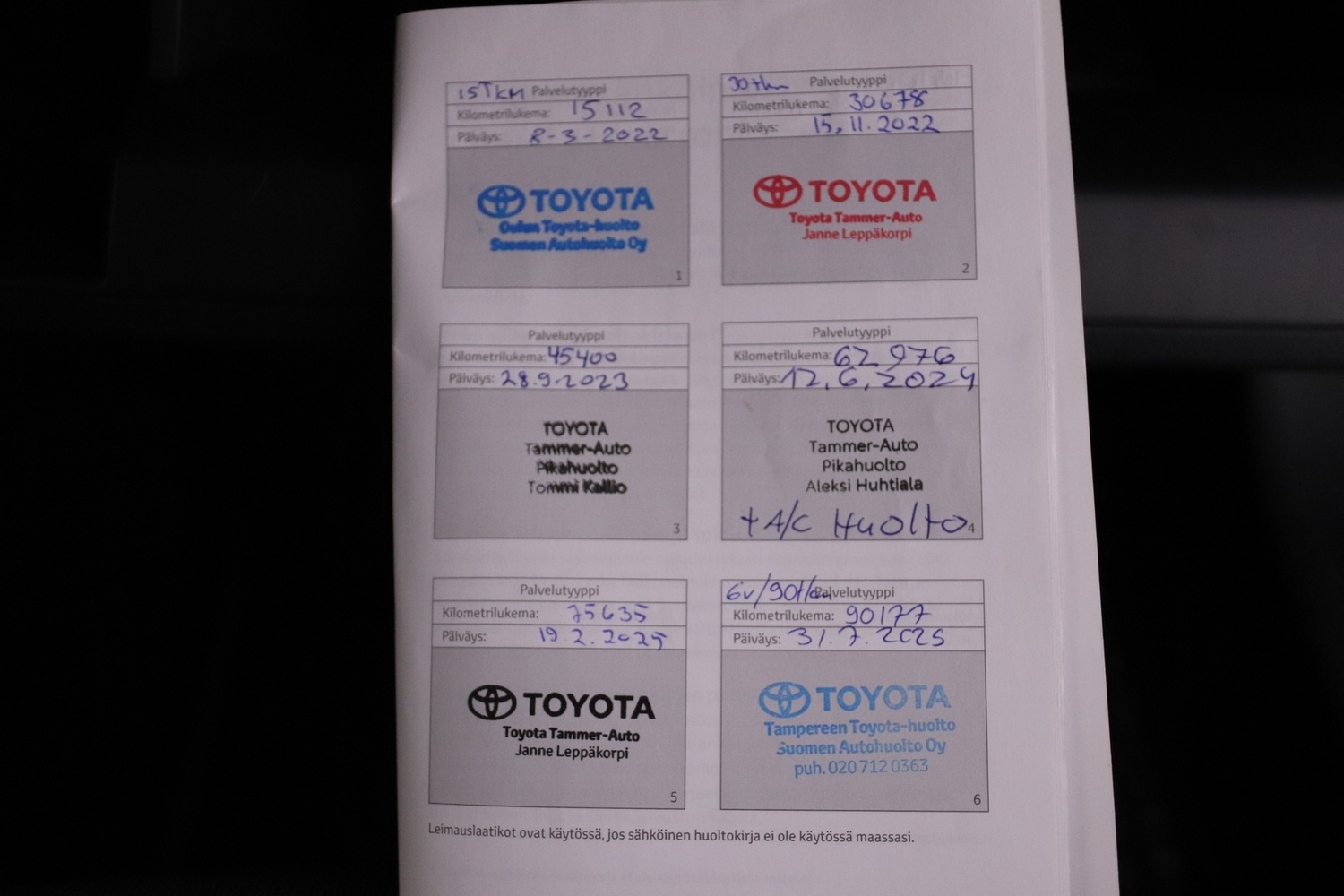 Toyota Corolla vaihtoauto