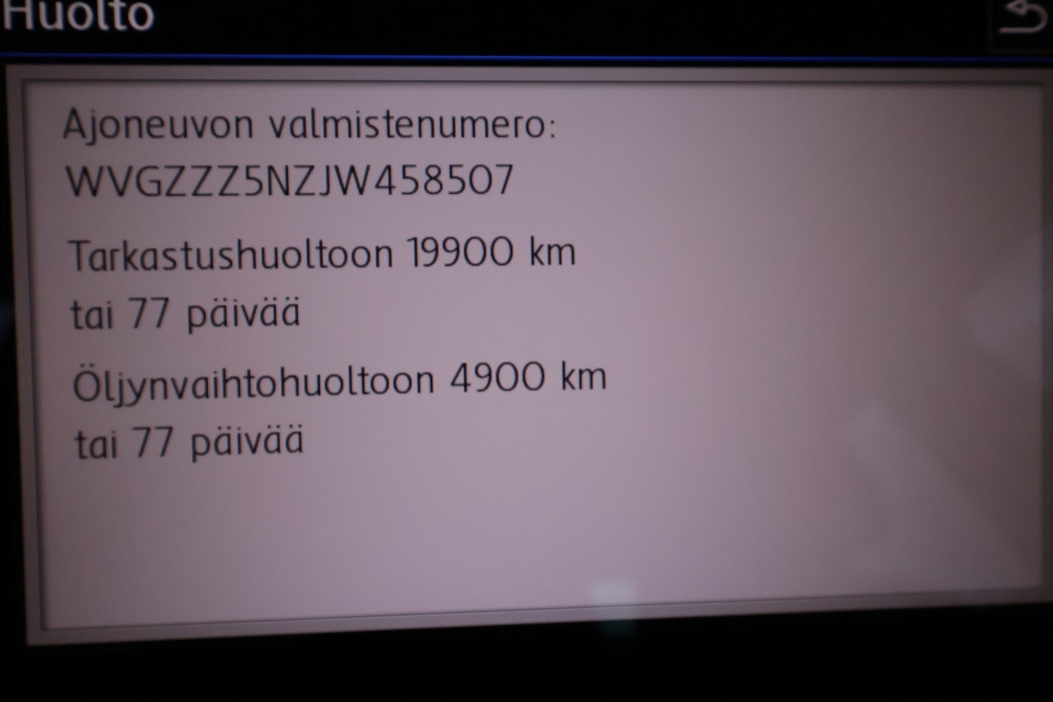 Volkswagen Tiguan vaihtoauto