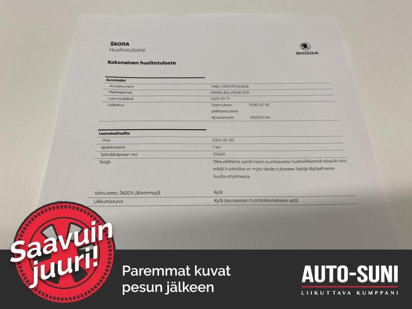 Skoda Enyaq vaihtoauto