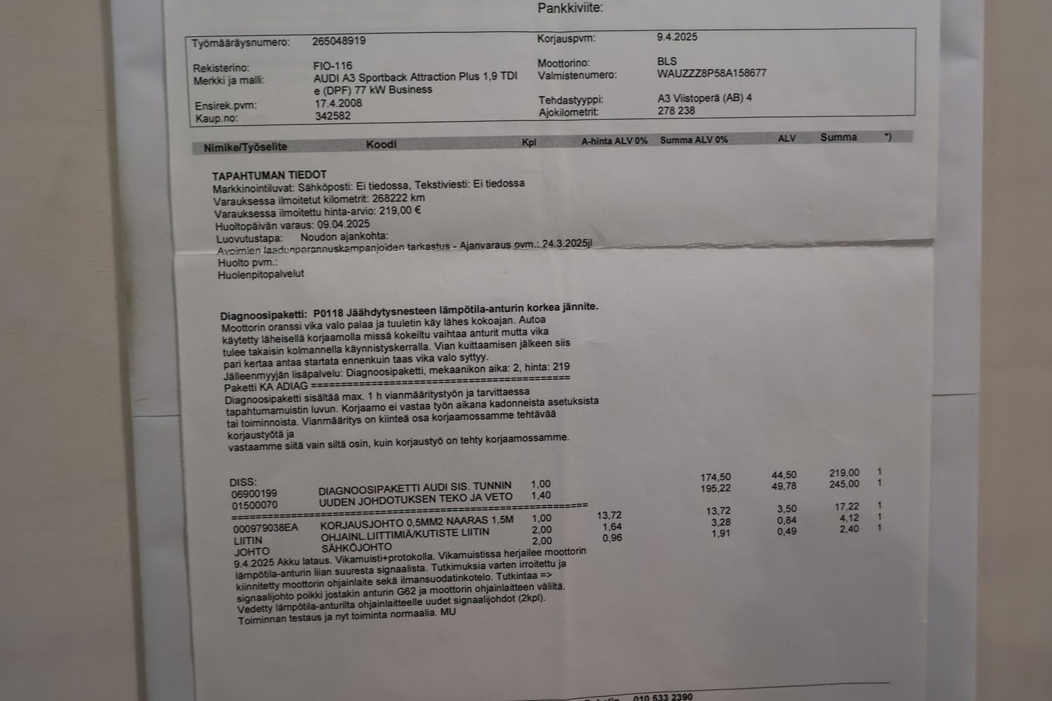 Audi A3 vaihtoauto