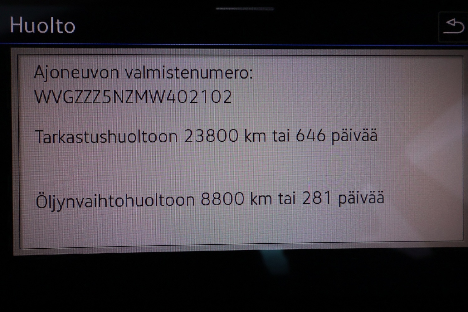 Volkswagen Tiguan vaihtoauto