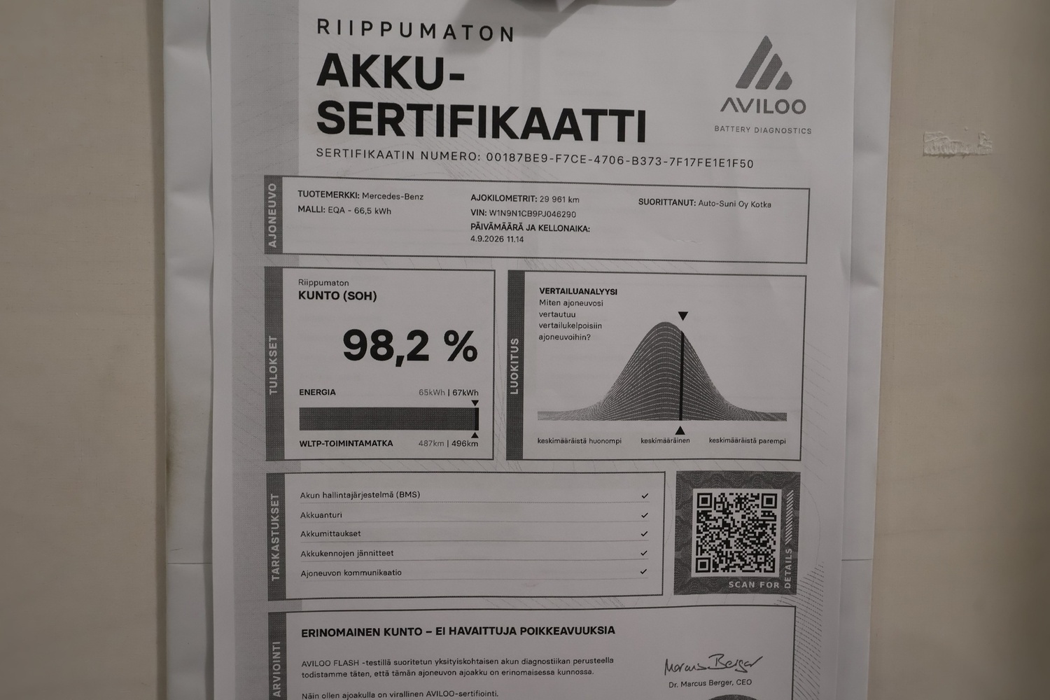 Mercedes-Benz EQA vaihtoauto