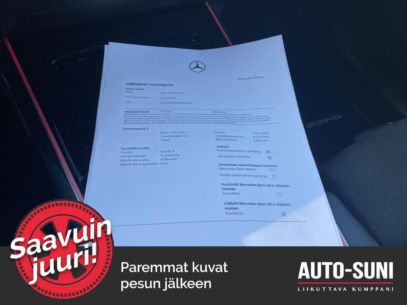 Mercedes-Benz EQA vaihtoauto