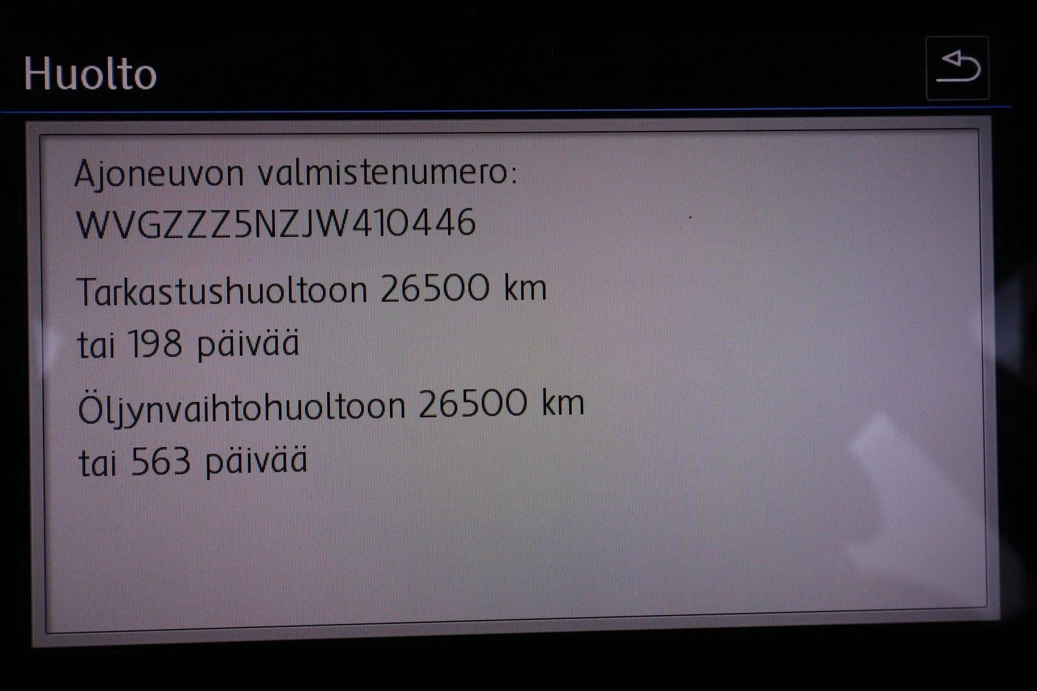 Volkswagen Tiguan vaihtoauto