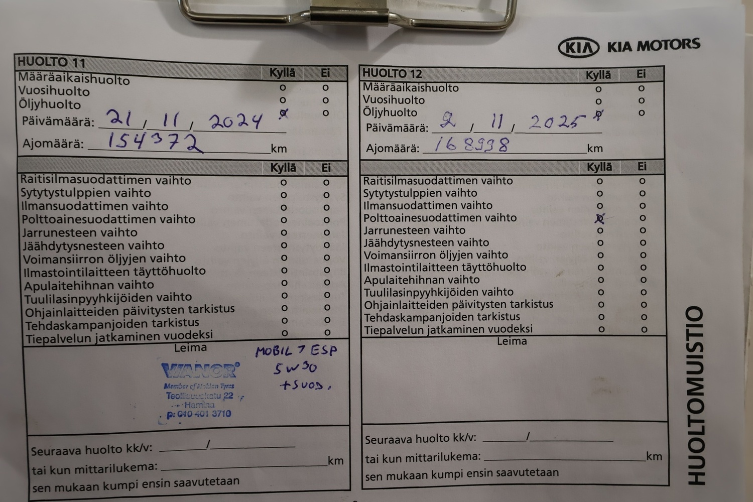 Kia Sportage vaihtoauto