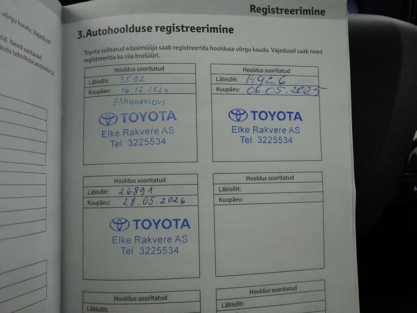 Toyota Camry vaihtoauto