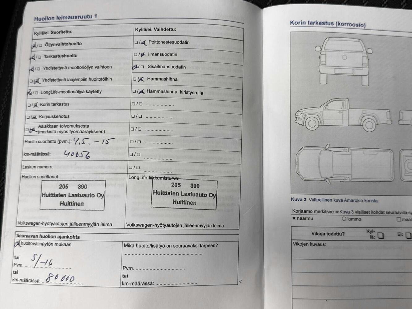 Volkswagen Amarok vaihtoauto