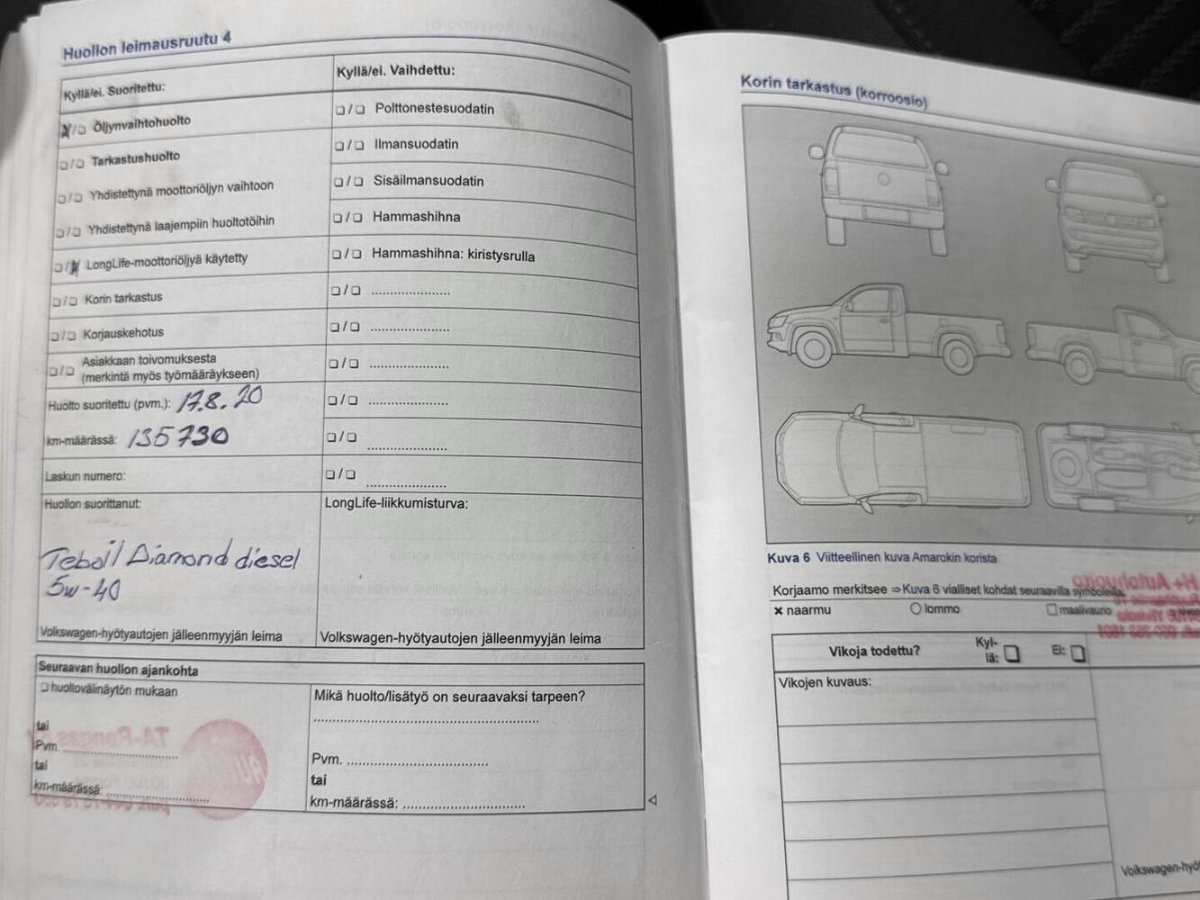 Volkswagen Amarok vaihtoauto