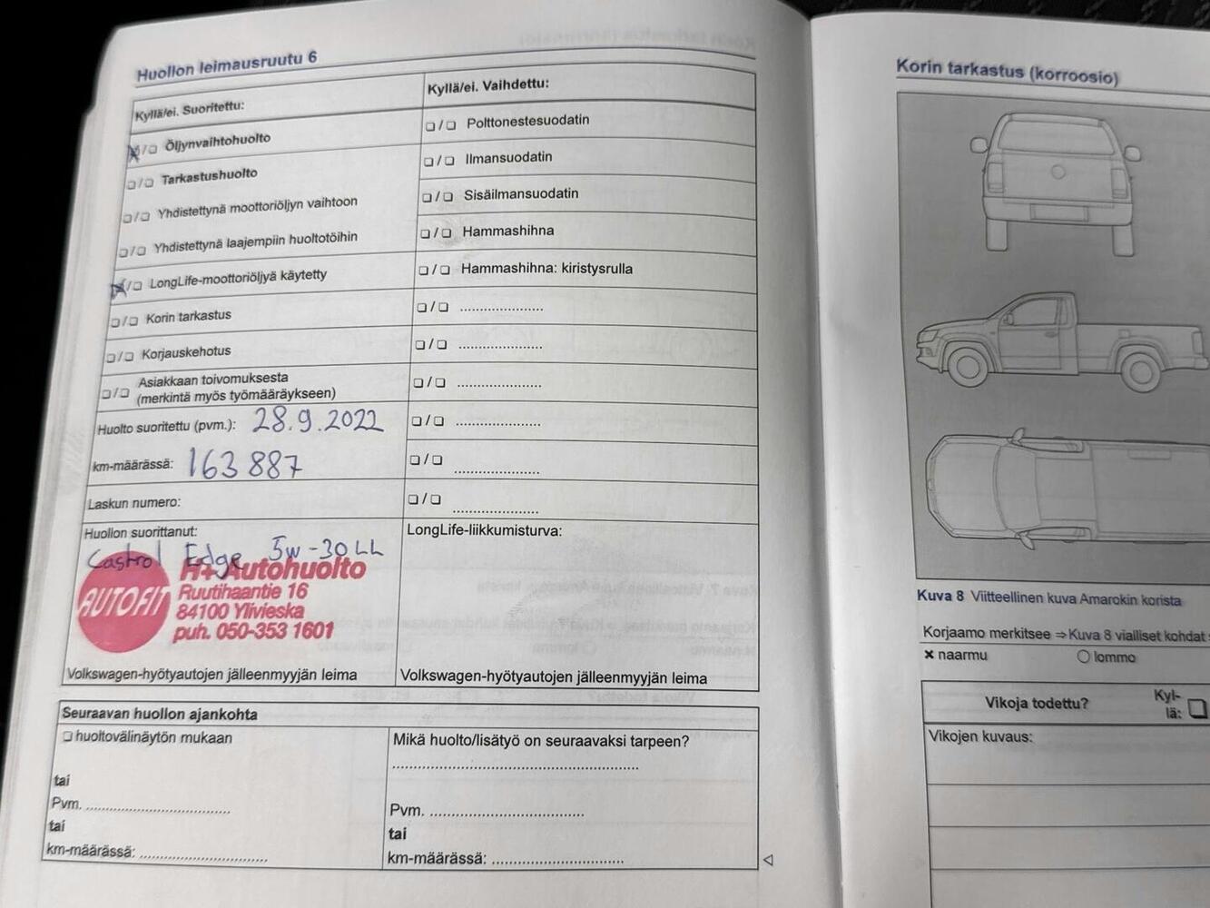 Volkswagen Amarok vaihtoauto