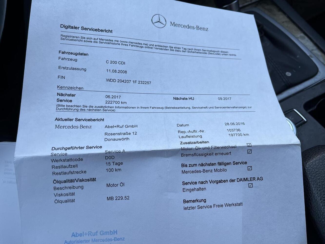 Mercedes-Benz C vaihtoauto