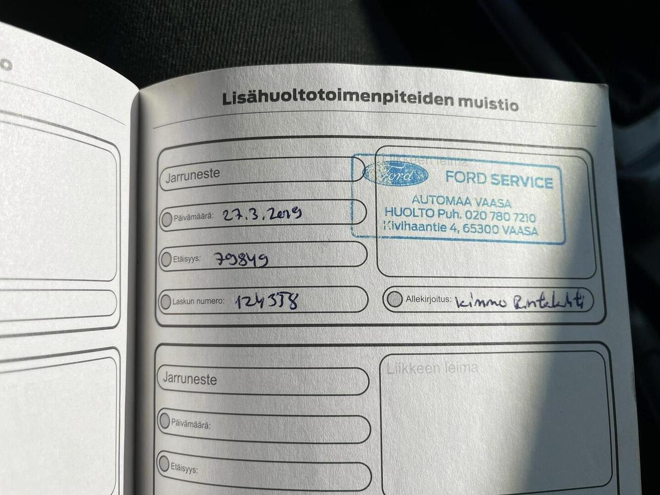 Ford Focus vaihtoauto
