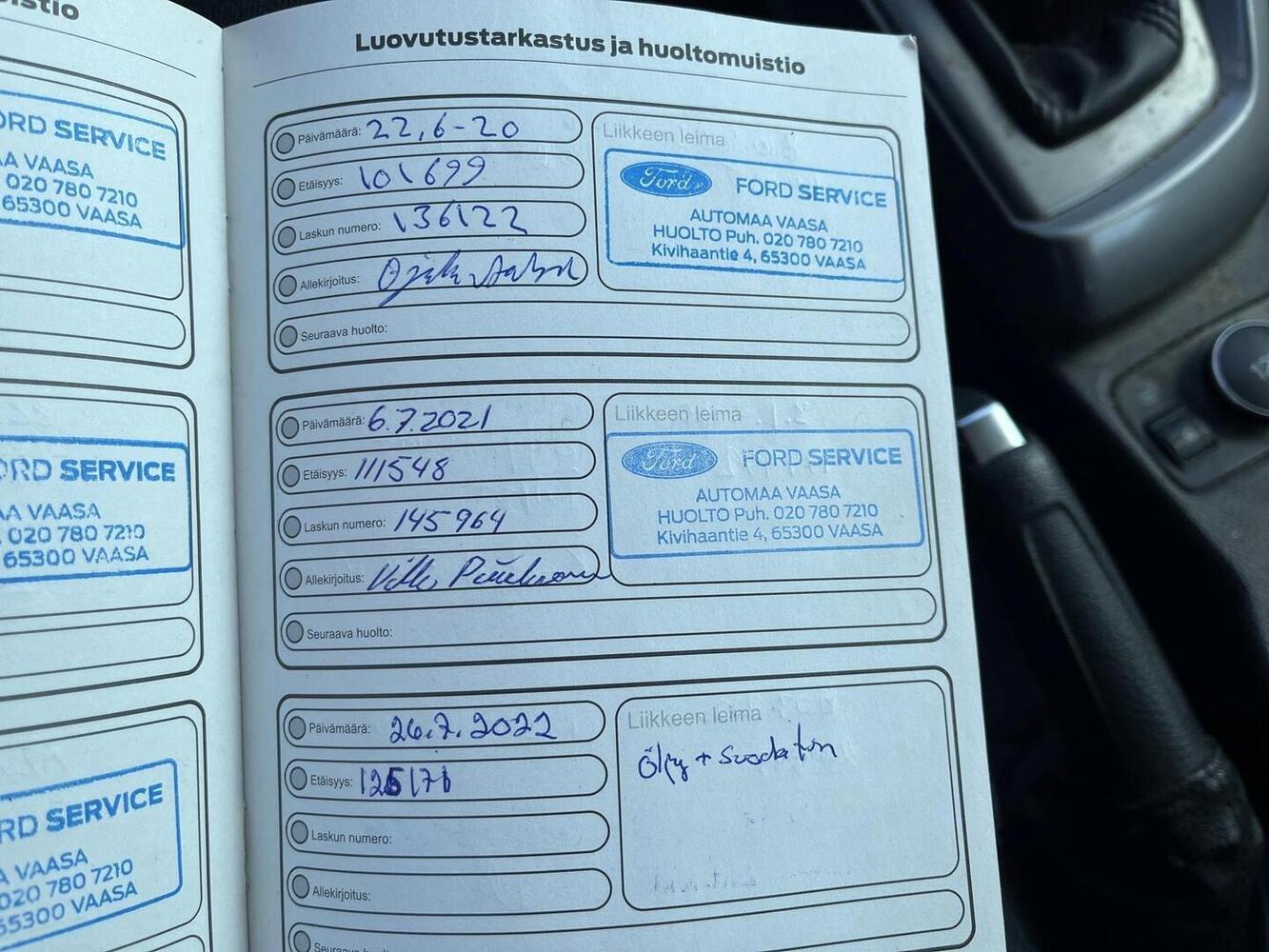 Ford Focus vaihtoauto