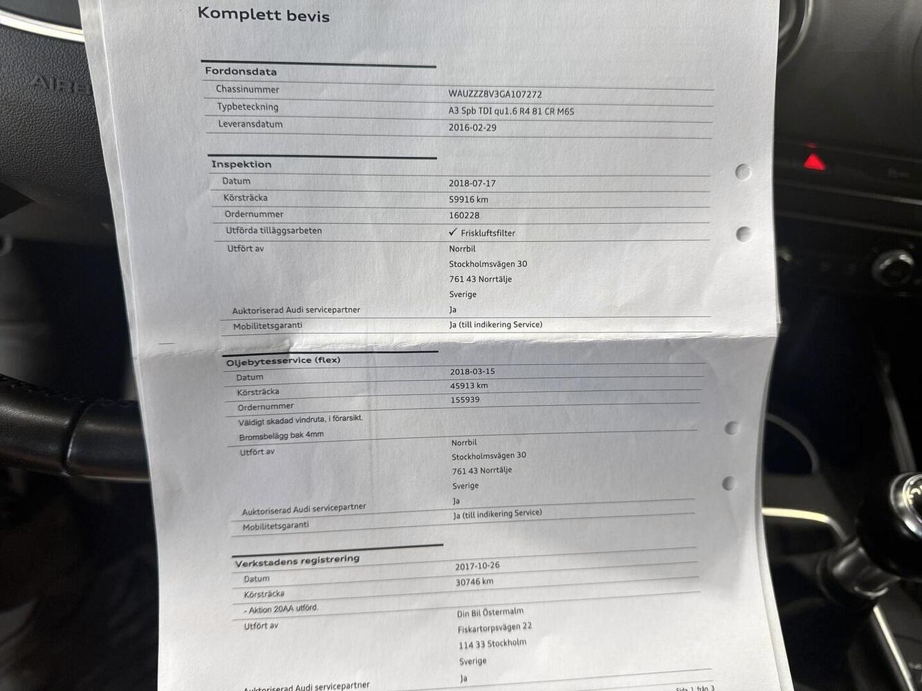 Audi A3 vaihtoauto