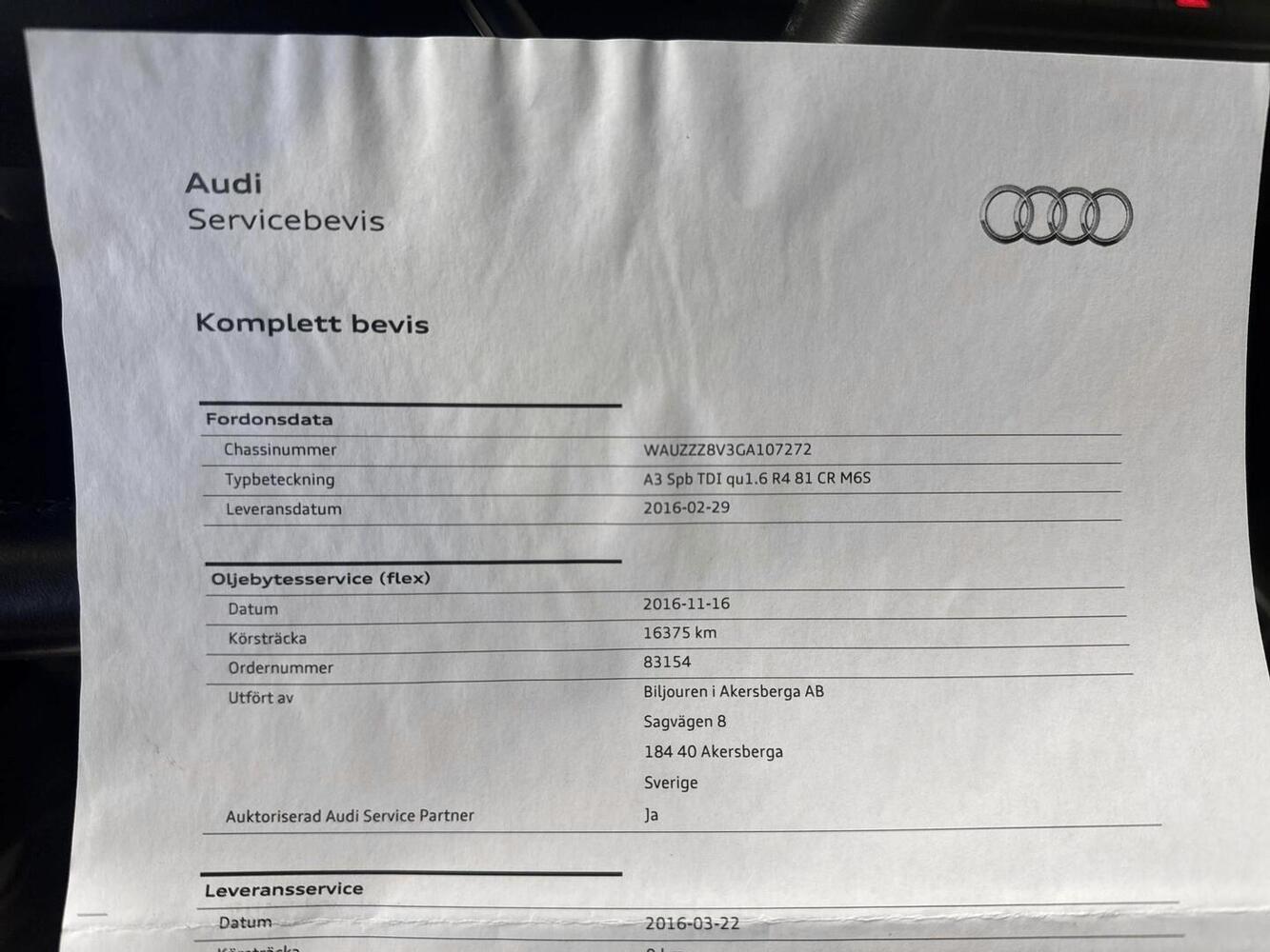 Audi A3 vaihtoauto