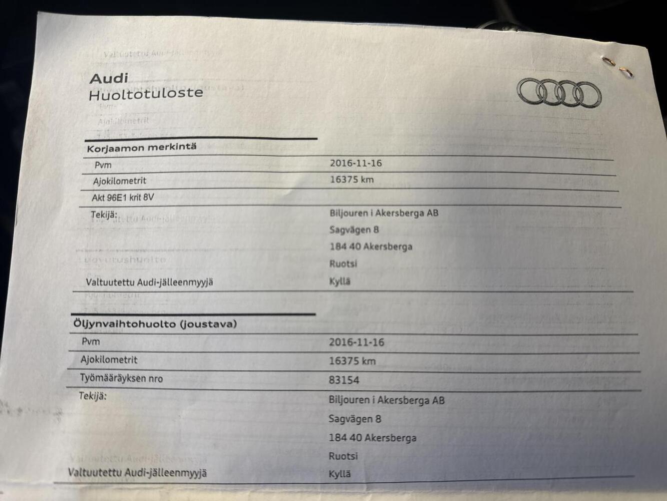 Audi A3 vaihtoauto