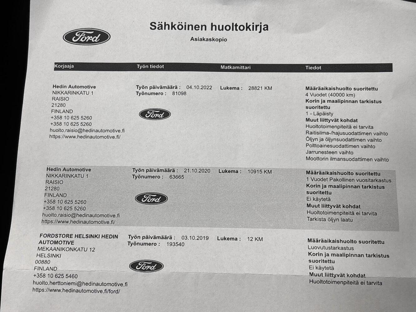 Ford Grand Tourneo Connect vaihtoauto