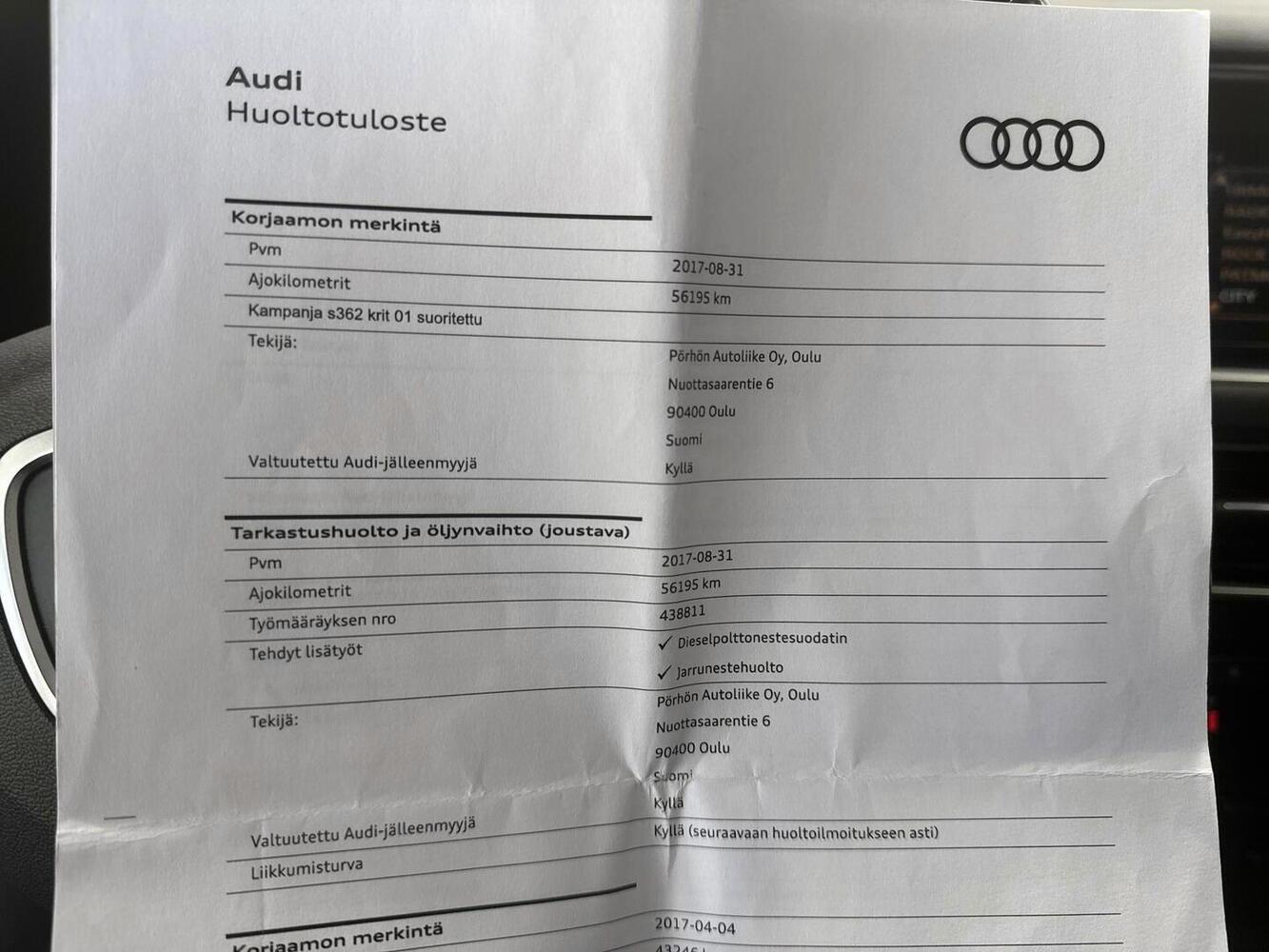 Audi Q5 vaihtoauto