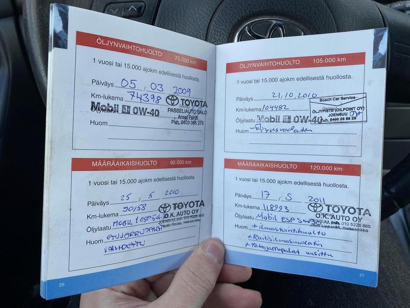 Toyota Corolla vaihtoauto