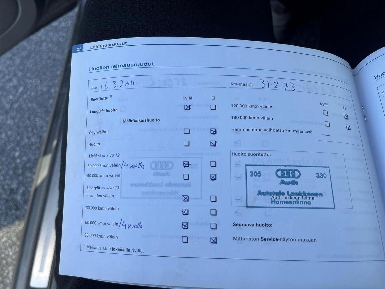 Audi A4 vaihtoauto