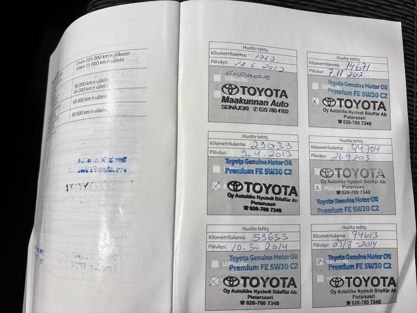 Toyota Avensis vaihtoauto