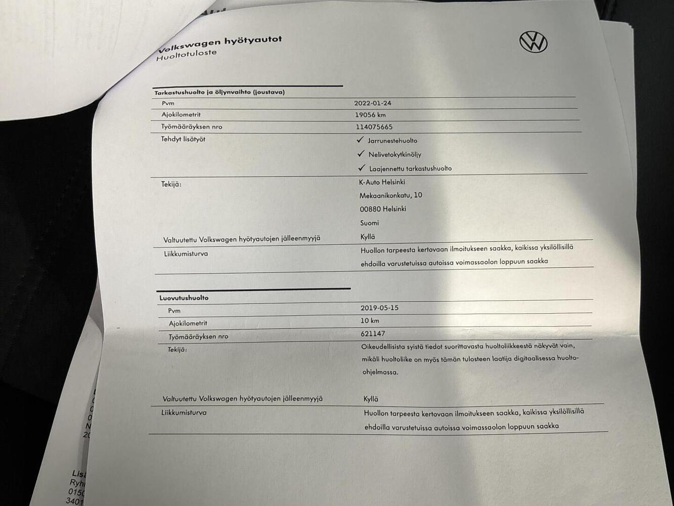Volkswagen Multivan vaihtoauto