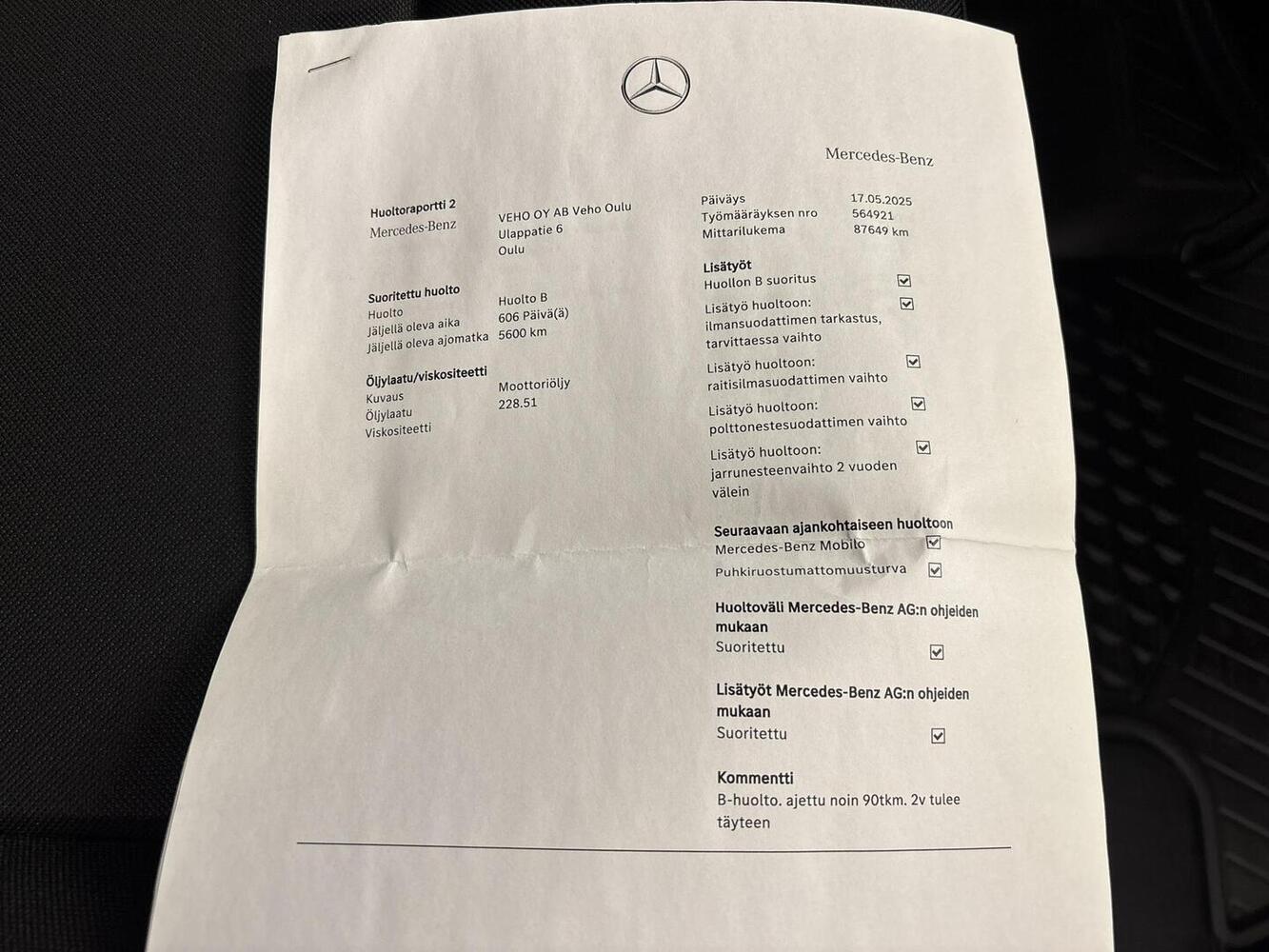 Mercedes-Benz Sprinter vaihtoauto