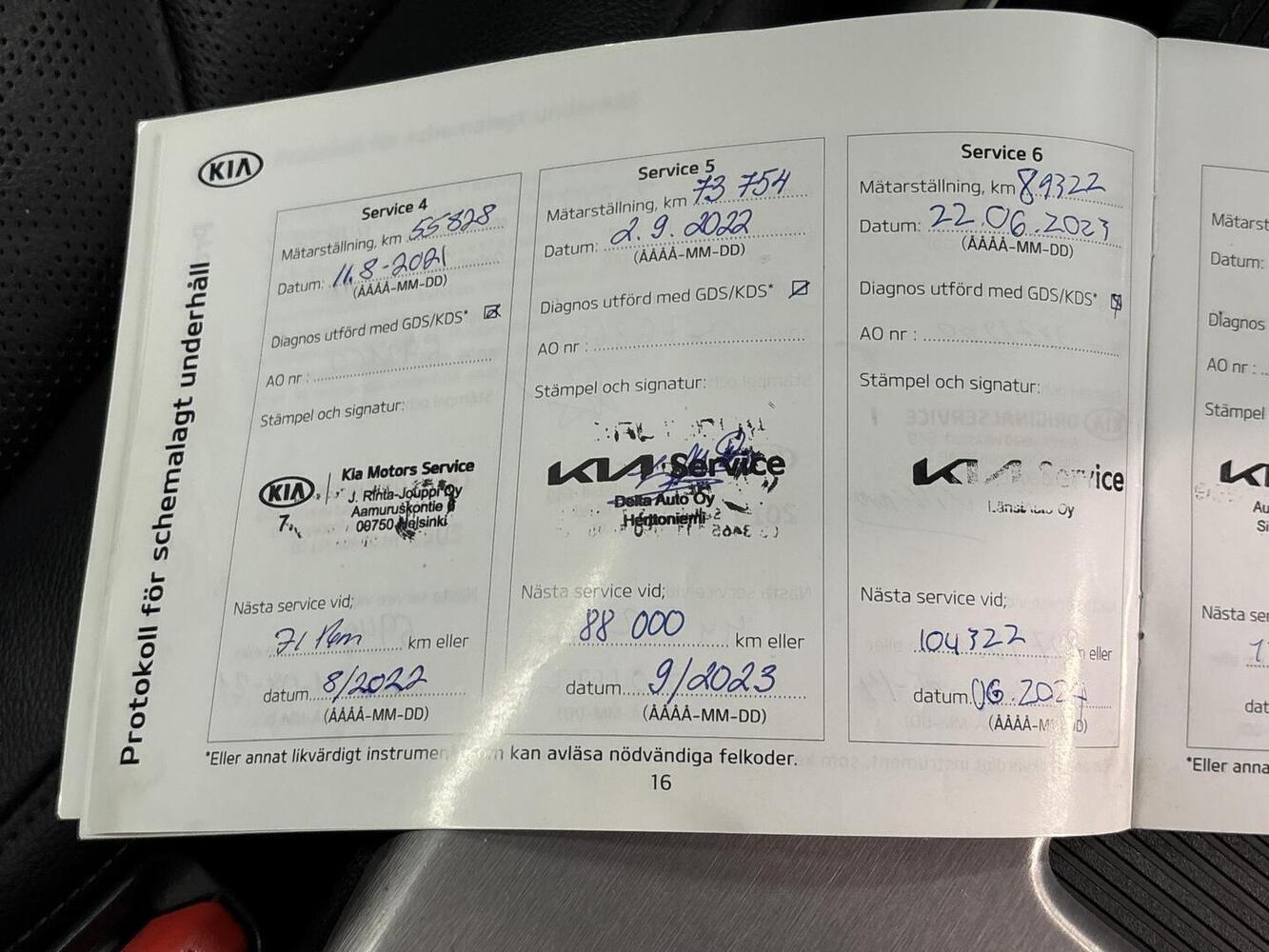 Kia Optima vaihtoauto