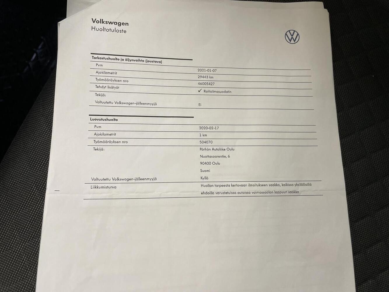 Volkswagen Tiguan vaihtoauto