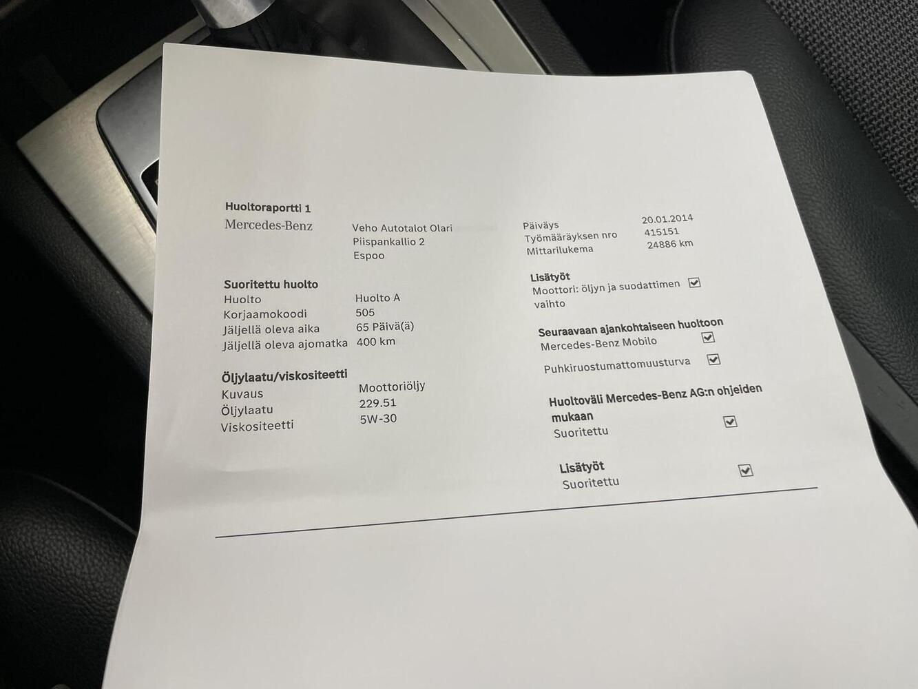 Mercedes-Benz C vaihtoauto