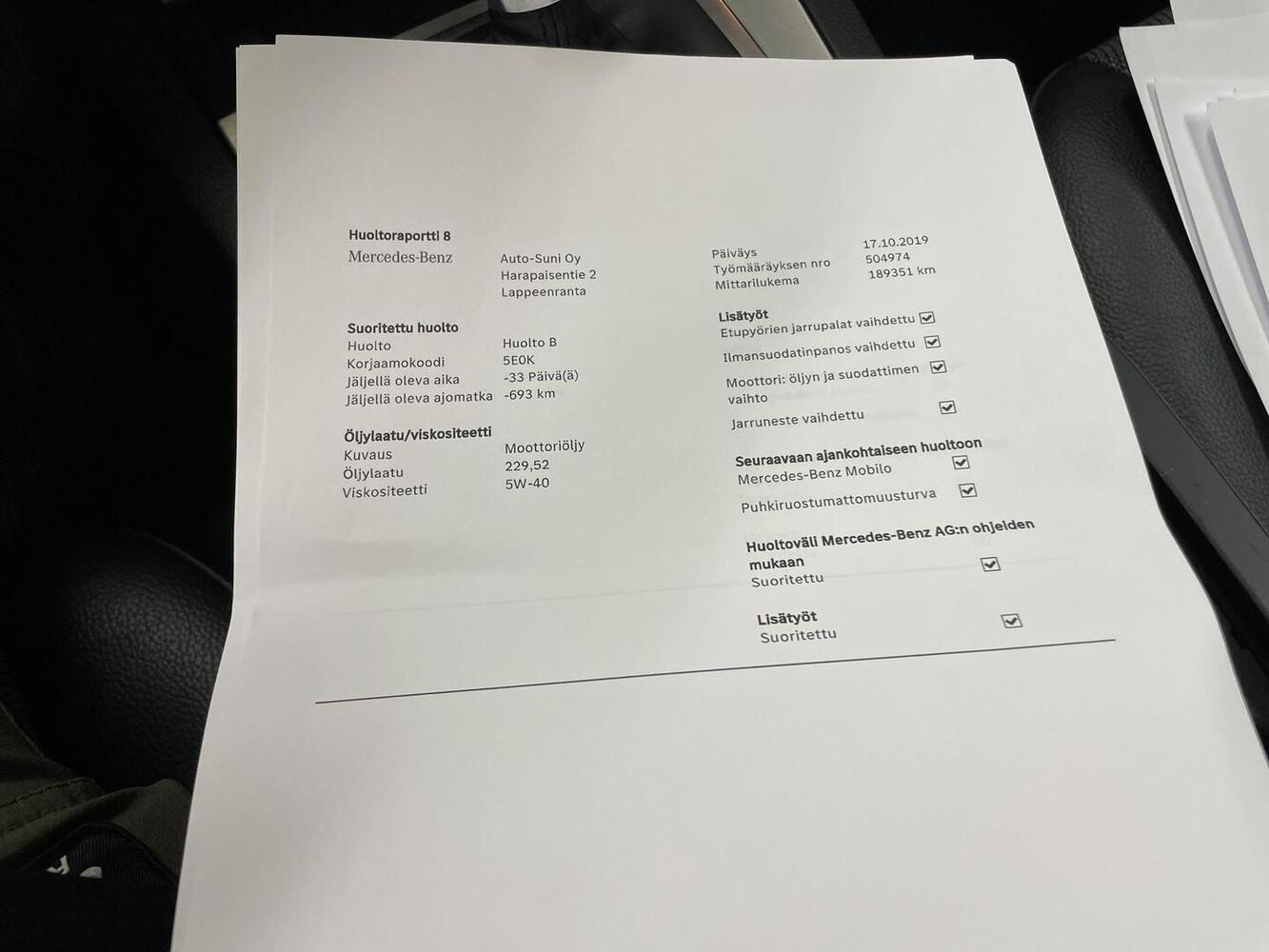 Mercedes-Benz C vaihtoauto