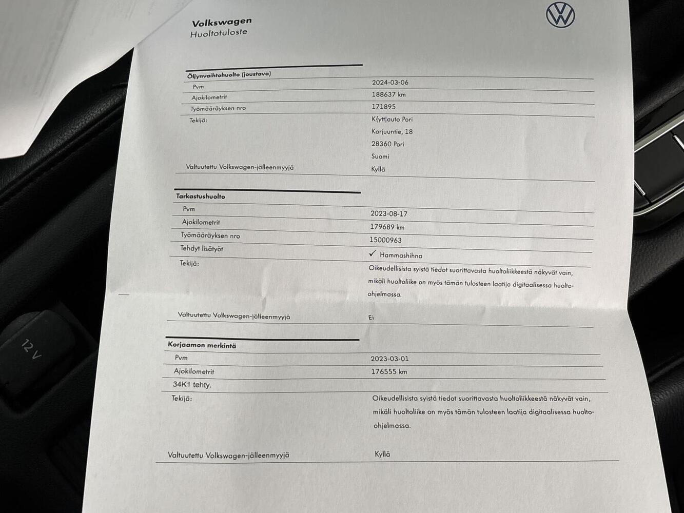 Volkswagen Arteon vaihtoauto