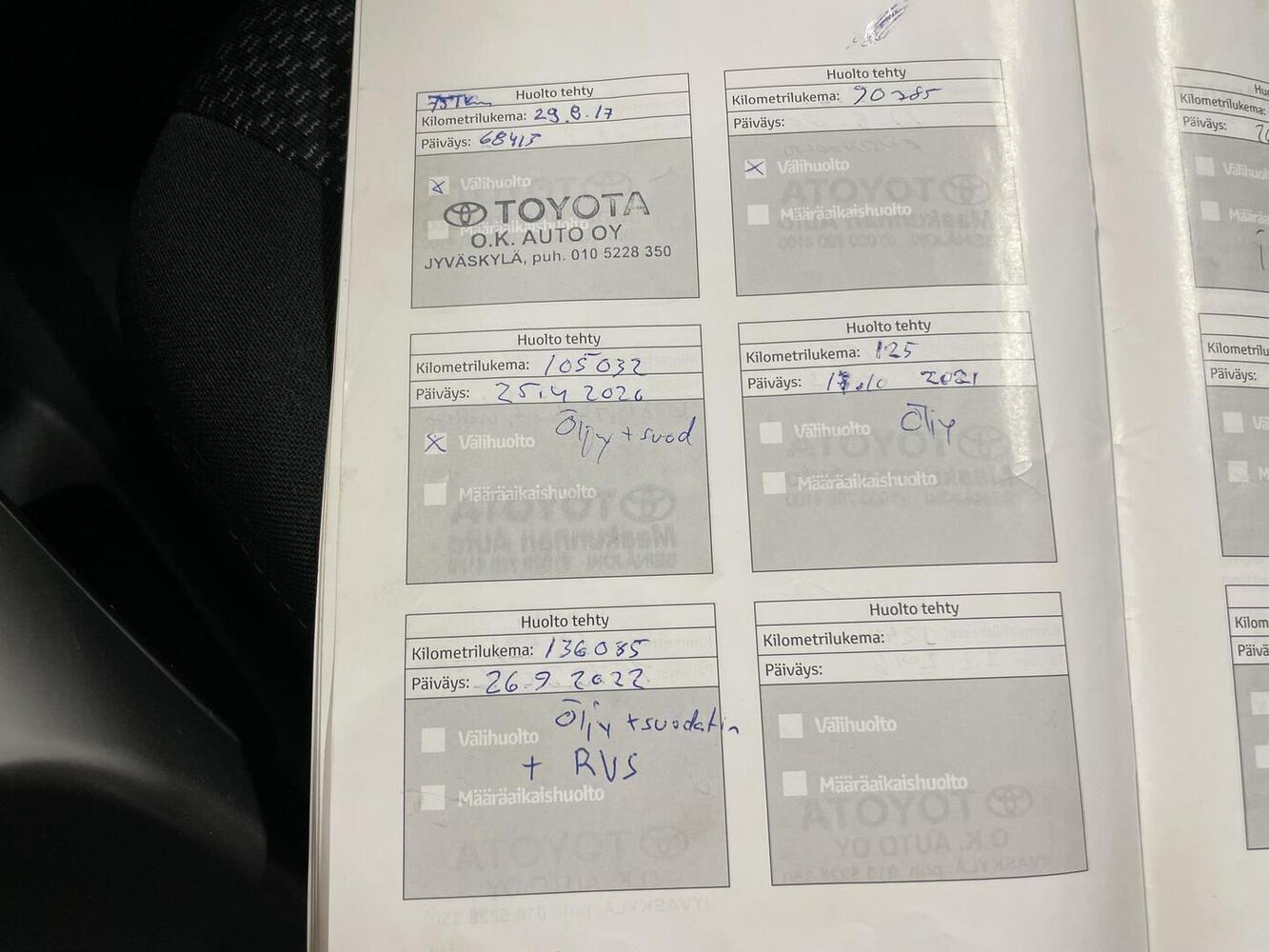 Toyota Auris vaihtoauto