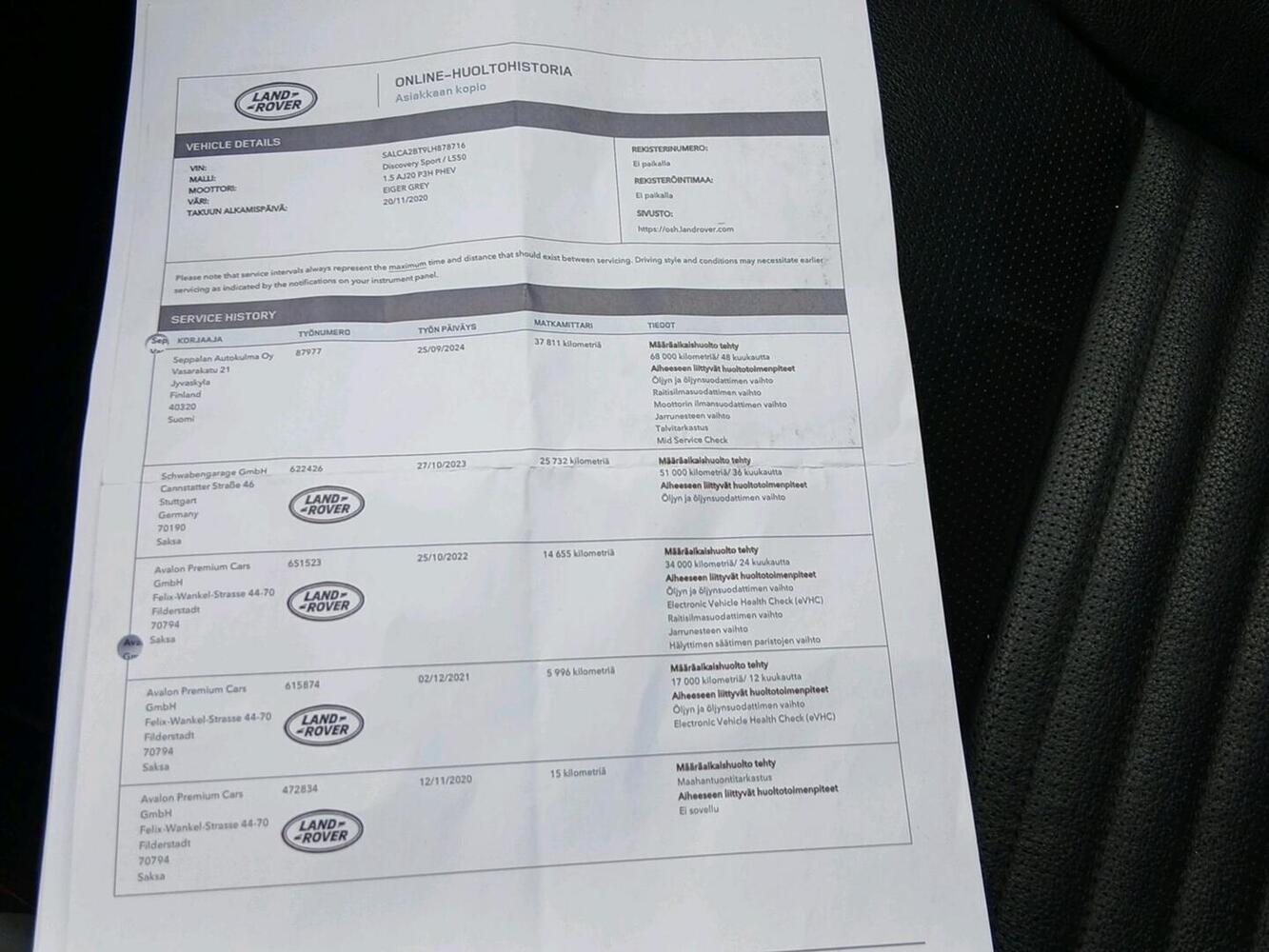 Land Rover Discovery Sport vaihtoauto