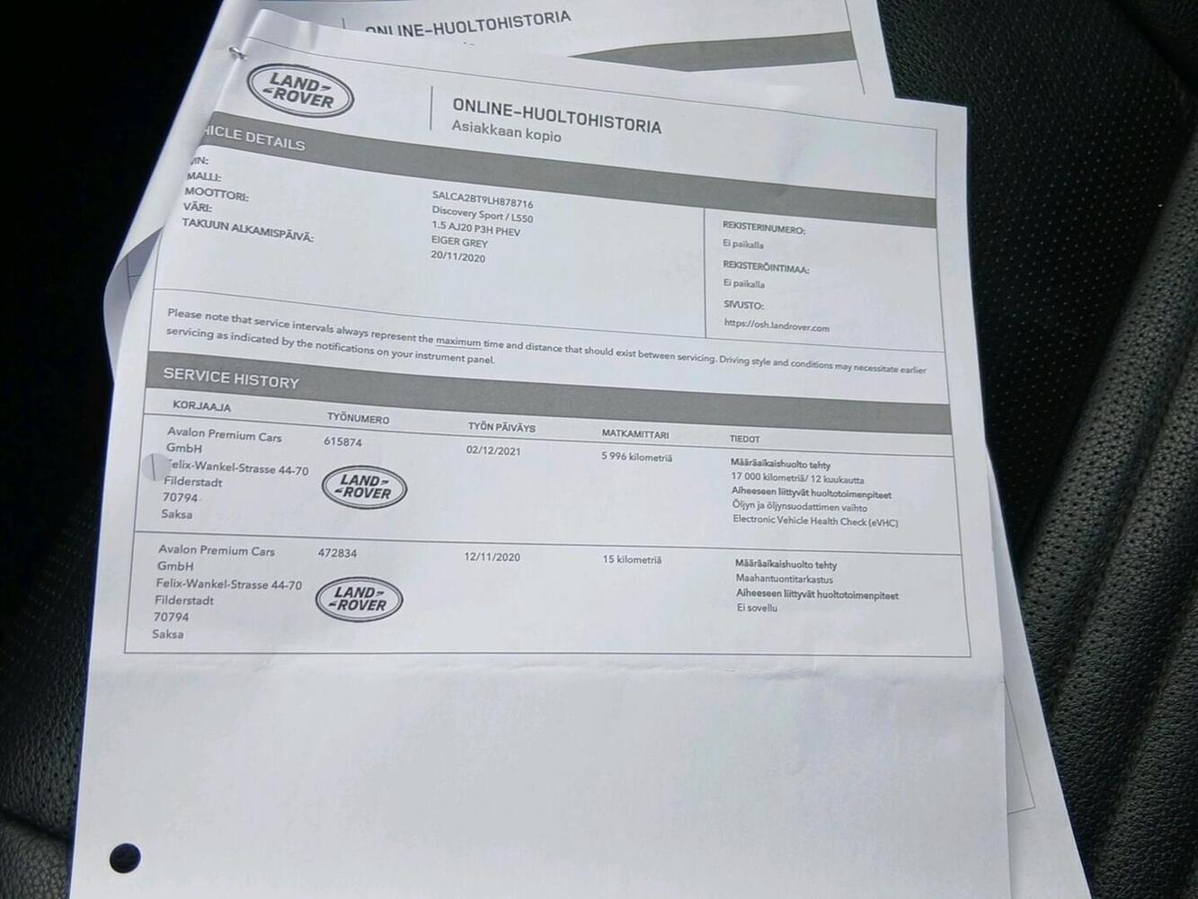Land Rover Discovery Sport vaihtoauto