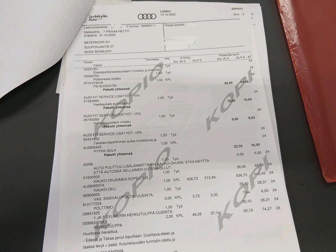 Audi Q7 vaihtoauto