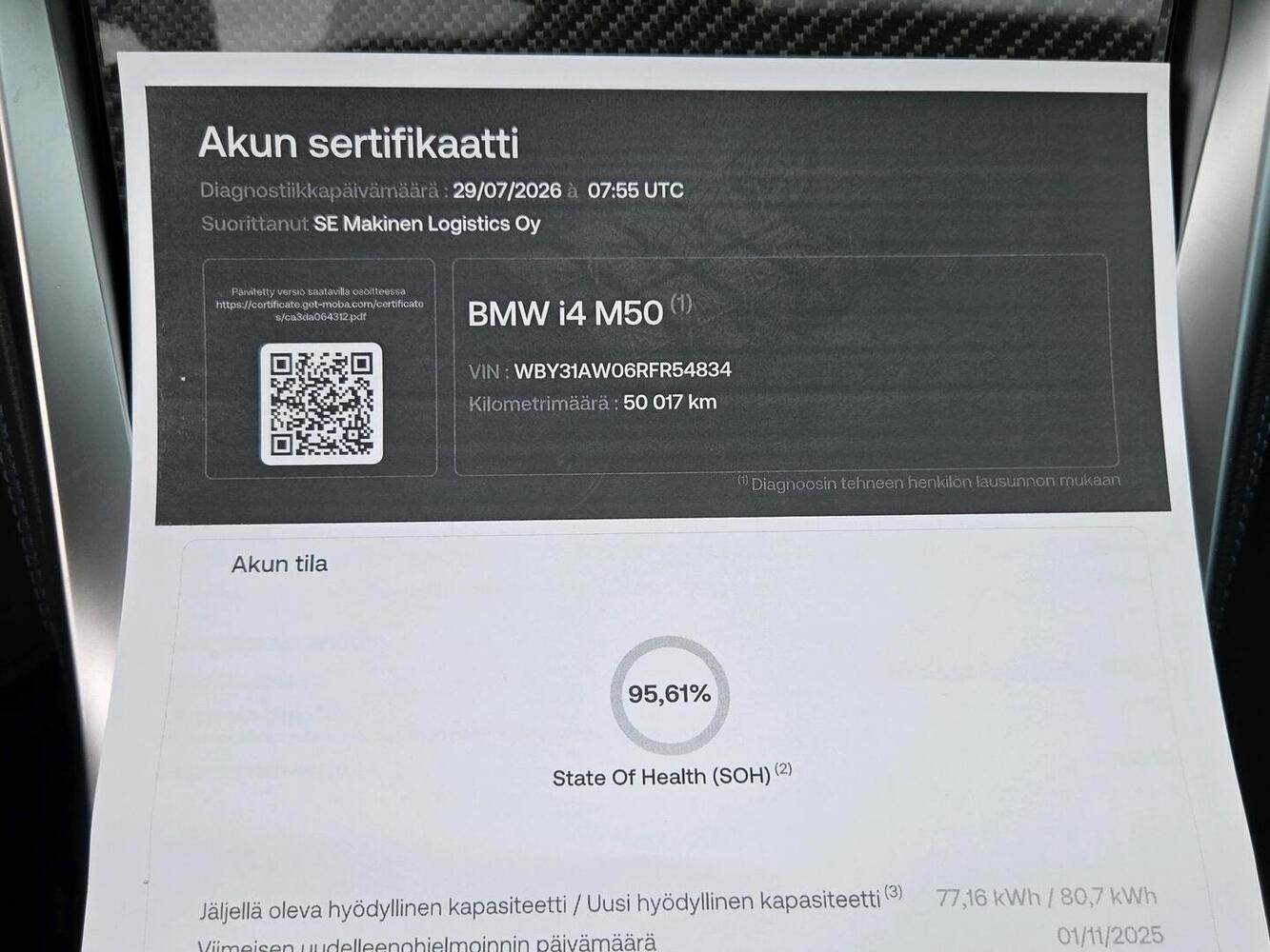 BMW i4 M50 vaihtoauto
