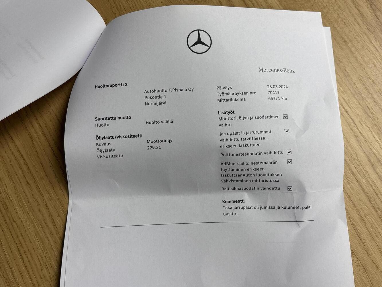 Mercedes-Benz Vito vaihtoauto