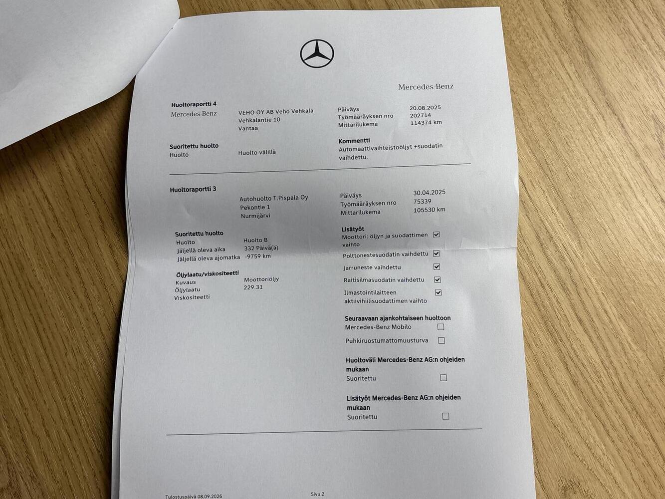 Mercedes-Benz Vito vaihtoauto
