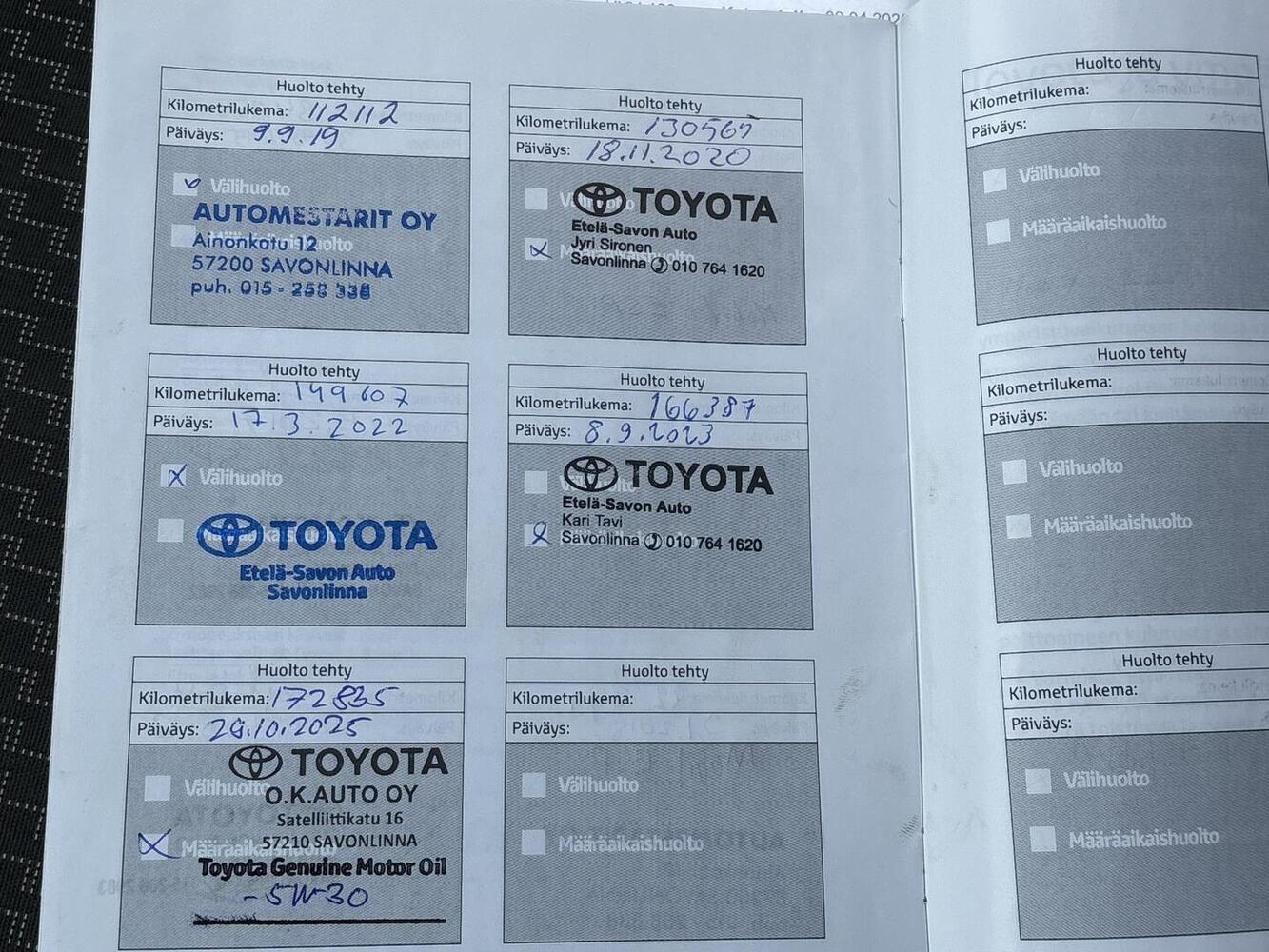 Toyota Verso vaihtoauto