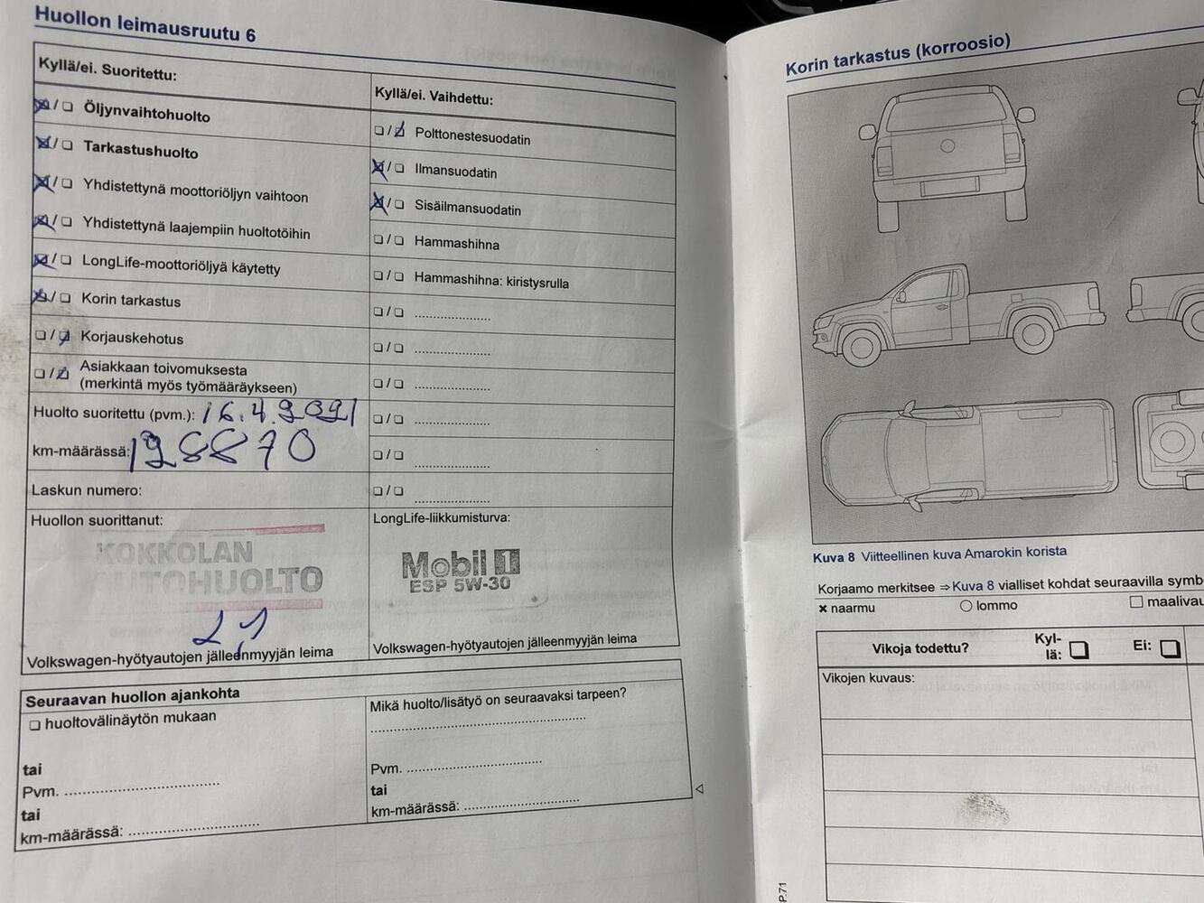Volkswagen Amarok vaihtoauto
