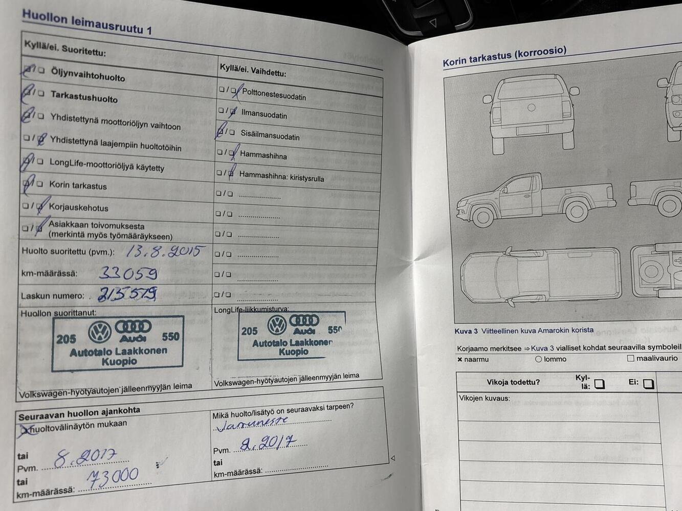 Volkswagen Amarok vaihtoauto
