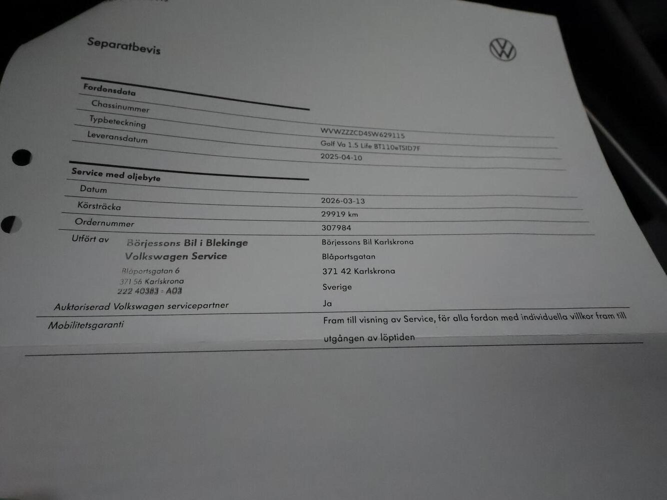 Volkswagen Golf vaihtoauto
