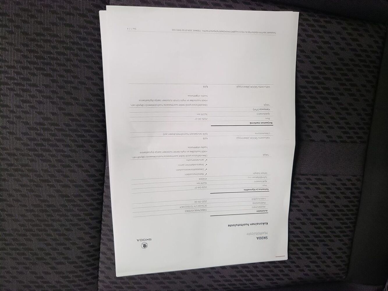 Skoda Octavia vaihtoauto