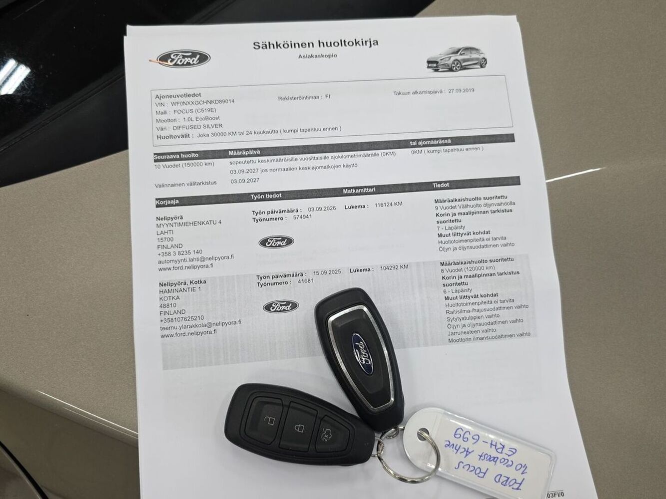 Ford Focus vaihtoauto