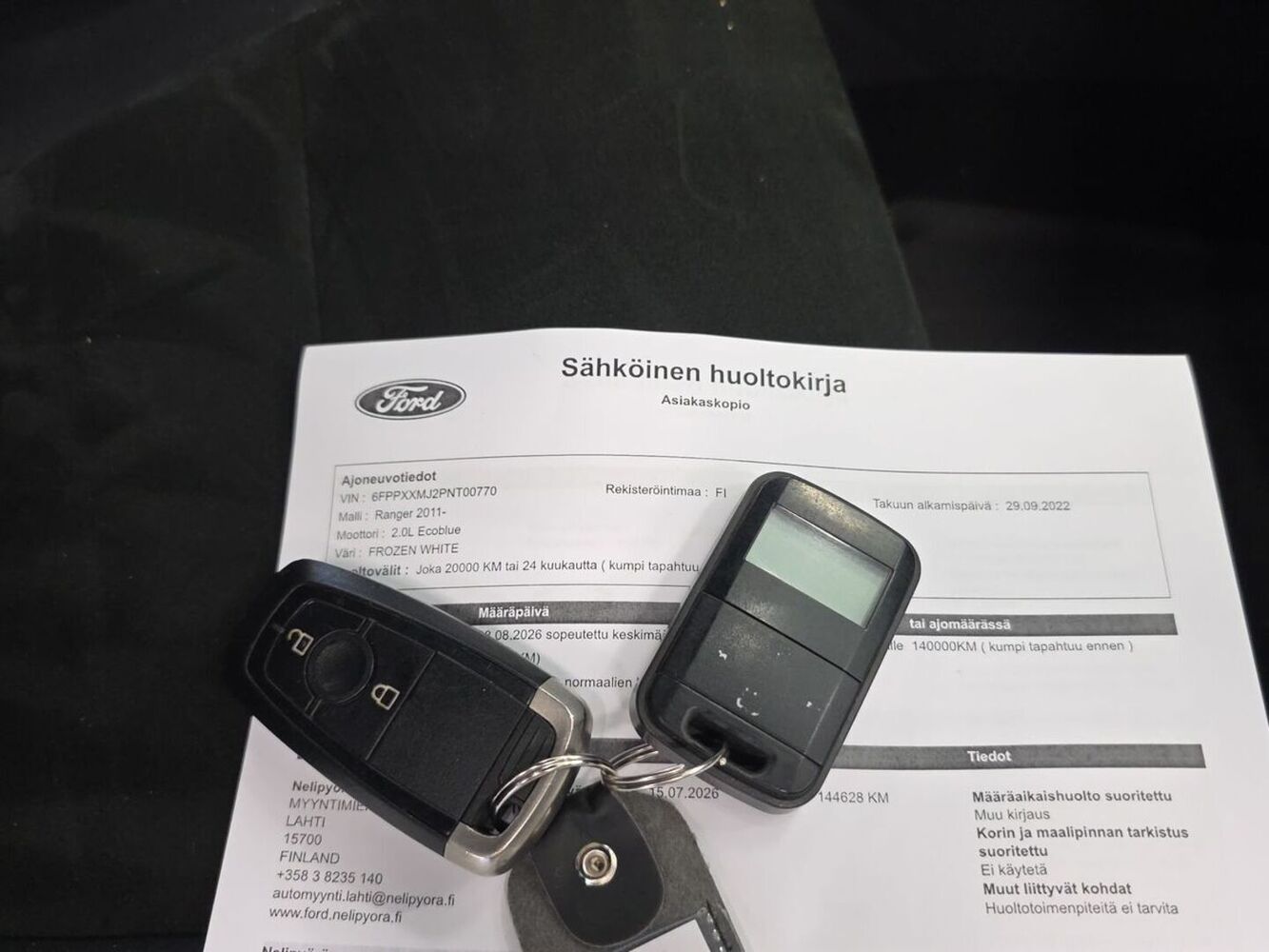 Ford Ranger vaihtoauto