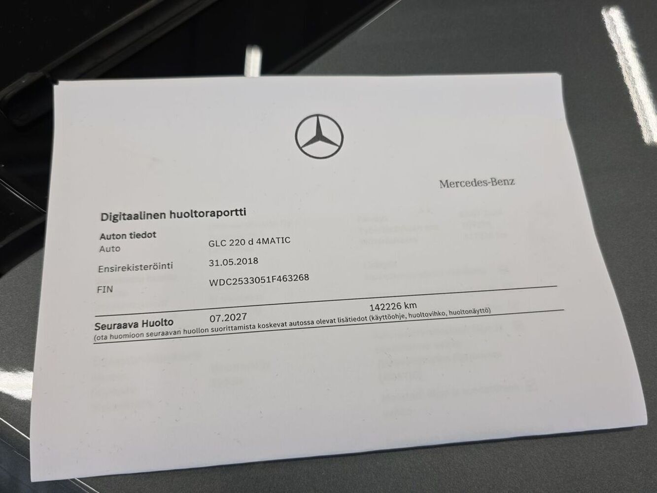 Mercedes-Benz GLC vaihtoauto