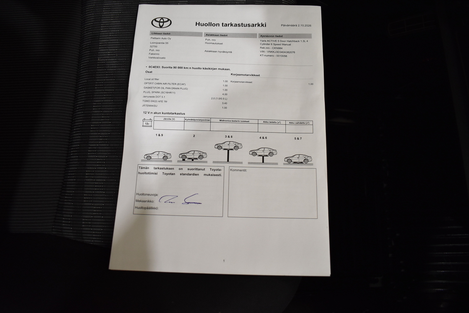 Toyota Yaris vaihtoauto